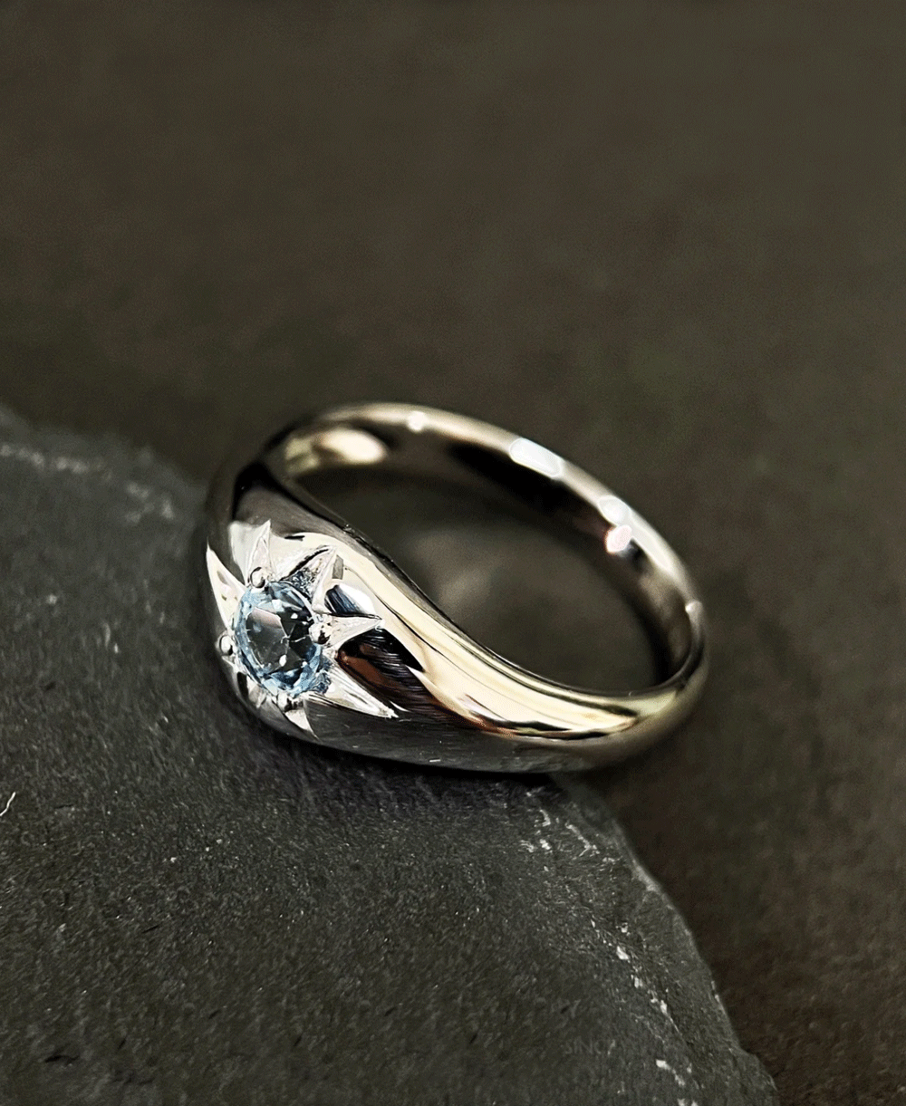 Lab Spinel S925 Silver Thick Plated 18K Gold