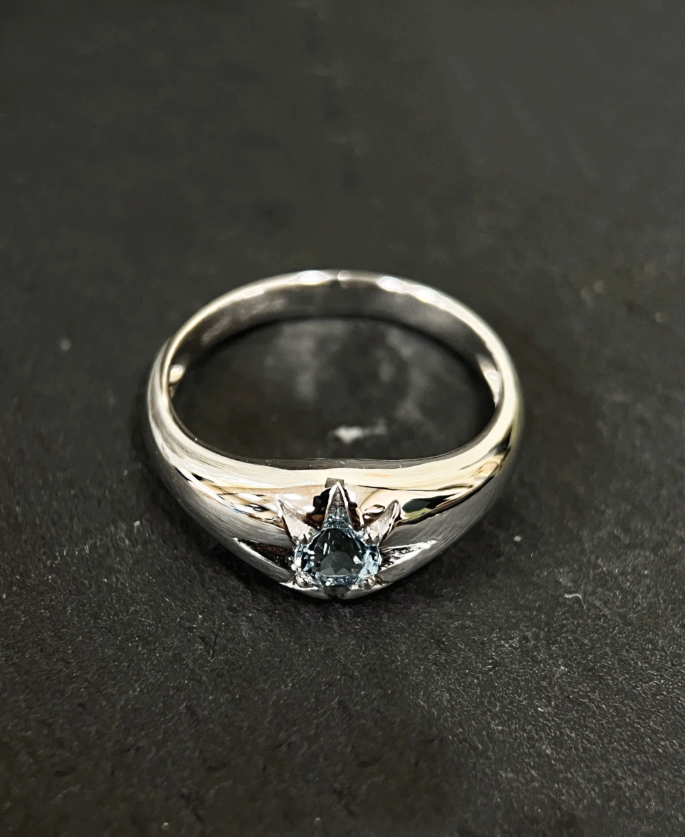 Lab Spinel S925 Silver Thick Plated 18K Gold
